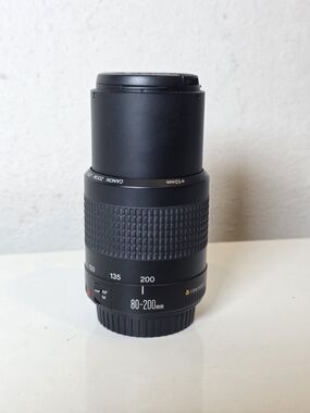 Canon 80-200mm Black Telephoto Zoom Lens - Classic Black Finish